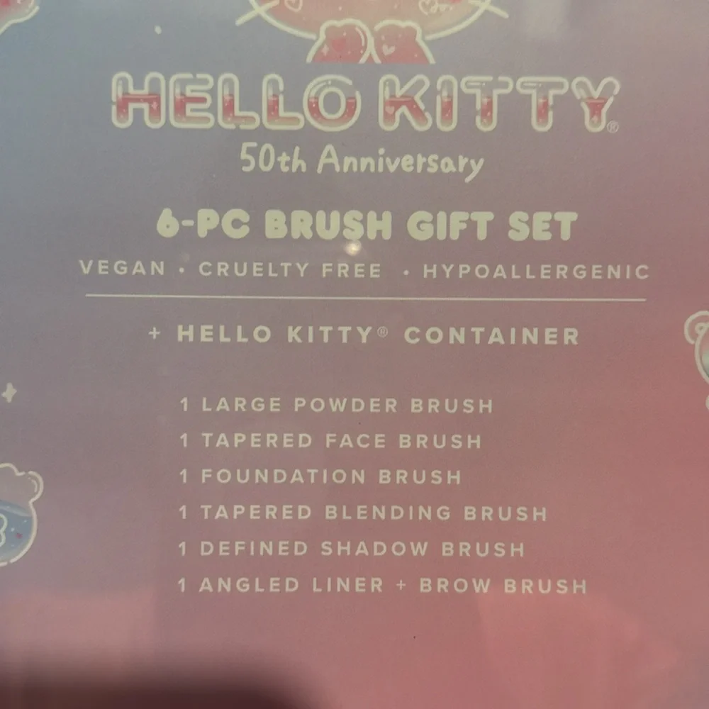 Impressions Hello Kitty® 50th 6-PC Brush Gift Set